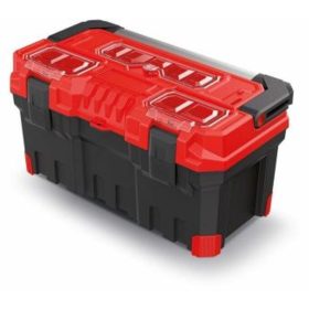 Szerszámosláda TITAN PLUS piros 55x30x30cm