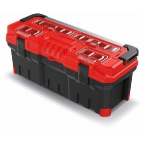 Szerszámosláda TITAN PLUS piros 75x30x30cm
