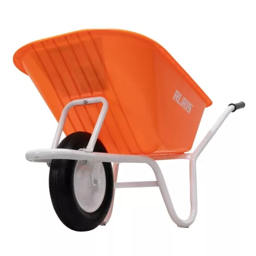 RURIS RTS 1100P talicska, műanyag teknővel, 100 literes űrtartalommal