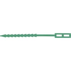 Növény kötöző, 80 db/csomag, zöld, 120 mm