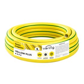   Locsolótömlő VARING YELLOW PLUS, 4 rétegű, 1/2", 25m