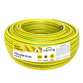   Locsolótömlő VARING YELLOW PLUS, 4 rétegű, 3/4", 25m