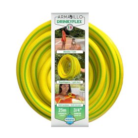   25 méteres tömlő ARMADILLO DRINKY FLEX IDROEASY, "1/2-5/8" colos méretben, tartozékok nélkül (bármilyen márkával kompatibilis)