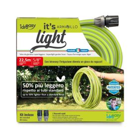   Locsolótömlő ARMADILLO SUPERLIGHT zöld "1/2-5/8" 22,5m