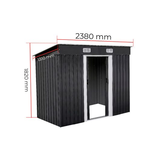 Nebraska 4x8 kerti szerszámtároló ház