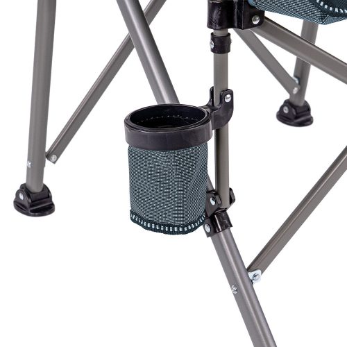 Leziter Comfort karfás horgász szék pohártartóval kék