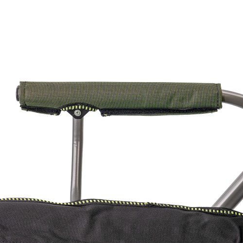 Leziter Comfort karfás horgász szék pohártartóval zöld