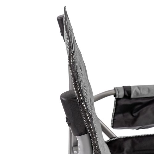 Leziter Comfort Plus karfás horgász szék pohártartóval szürke