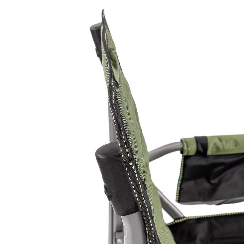 Leziter Comfort Plus karfás horgász szék pohártartóval zöld