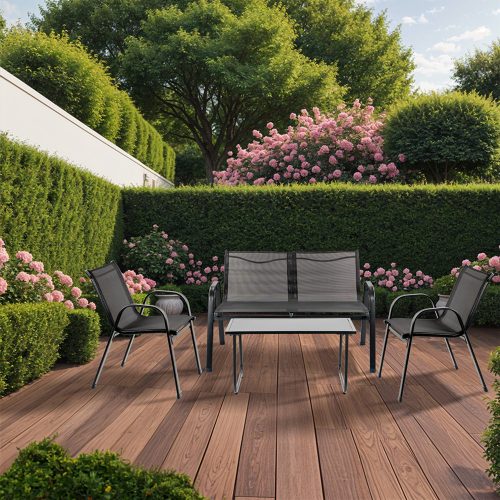 Lorca 4+1 kerti bútor garnitúra szett