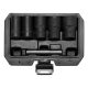 YATO Törtcsavar kiszedő dugókulcs készlet 6 részes 1/2" 17-27 mm CrMo