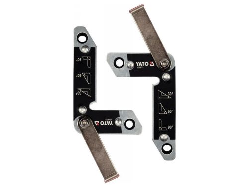 YATO Hegesztési munkadarabtartó mágnes 30-60-90°/32 kg (2 db)