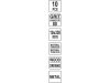 YATO Csiszolószalag 330 x 10 mm P80 (10 db)