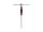 YATO T-hajtószár 1/4" x 310 mm forgatható nyéllel CrV