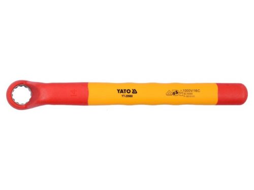 YATO Hajlított csillagkulcs 14 mm / 205 mm 1000 V-ig szigetelt CrV