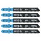 YATO Dekopírfűrészlap T32TPI 75/1,0 mm HSS (5 db)
