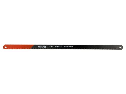 YATO Fémfűrészlap kézi 300/12 mm 24TPI bimetál (M2+6150) (2 db)