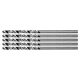 YATO Csigafúró 2,0 x 48/22 mm inox HSS Premium (5 db)