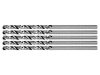 YATO Csigafúró 2,5 x 57/30 mm inox HSS Premium (5 db)