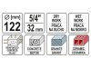 YATO Gyémánt fúrókorona 122 mm