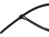 YATO Kioldható kábelkötegelő 7,6 x 350 mm fekete (100 db)