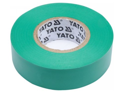 YATO Szigetelőszalag 19 x 0,13 mm x 20 m zöld