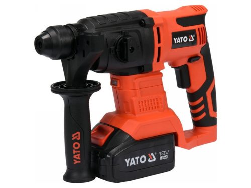YATO Akkus kombikalapács SDS-Plus 2,0 J 18 V Li-Ion (1 x 3,0 Ah akku + töltő)