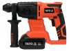 YATO Akkus kombikalapács SDS-Plus 2,0 J 18 V Li-Ion (1 x 3,0 Ah akku + töltő)