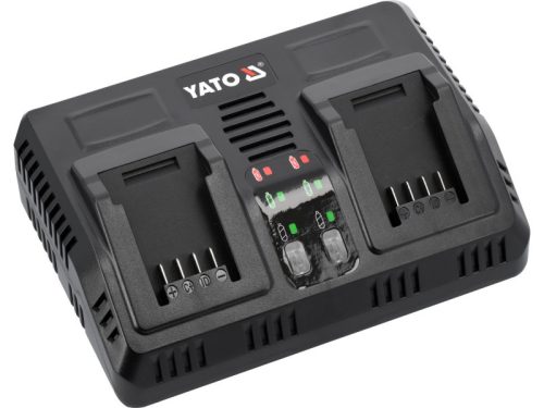 YATO Dupla akkumulátor töltő gépekhez 4,0 A 18 V