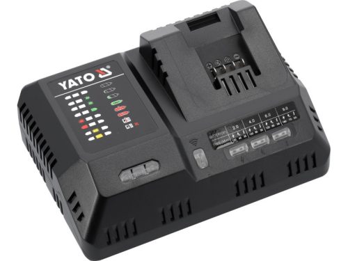 YATO Akkumulátor gyorstöltő gépekhez 2,0 A - 12,0 A 18 V
