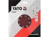 YATO Tépőzáras fíbertárcsa 180 mm / P60 (3 db)