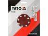 YATO Tépőzáras fíbertárcsa 180 mm / P100 (3 db)