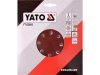 YATO Tépőzáras fíbertárcsa 180 mm / P120 (3 db)