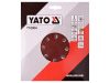 YATO Tépőzáras fíbertárcsa 180 mm / P120 (3 db)