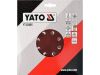 YATO Tépőzáras fíbertárcsa 180 mm / P150 (3 db)