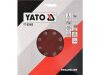YATO Tépőzáras fíbertárcsa 180 mm / P180 (3 db)