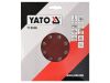 YATO Tépőzáras fíbertárcsa 180 mm / P180 (3 db)