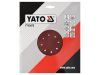 YATO Tépőzáras fíbertárcsa 225 mm / P180 (3 db)