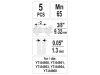 YATO Láncfűrész láncszem 3/8" 1,3 mm (5 db)