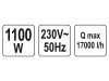 YATO Búvárszivattyú inox 1100 W