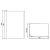 Zeta 140x200 cm Walk-In zuhanykabin