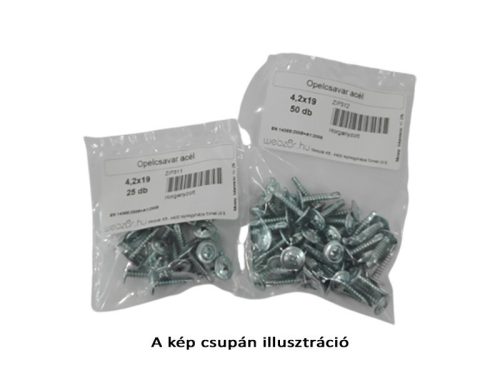 Opelcsavar acél horganyzott 4,2x16 (25 db)