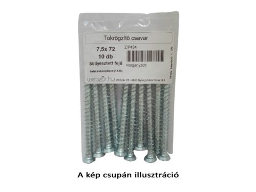Tokrögzítő TX-30 7,5x252 (10 db)