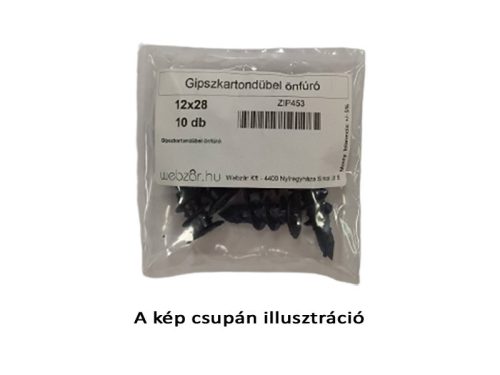 GIPSZKARTON ÖNFÚRÓ dübel műanyag DRP (10 db)